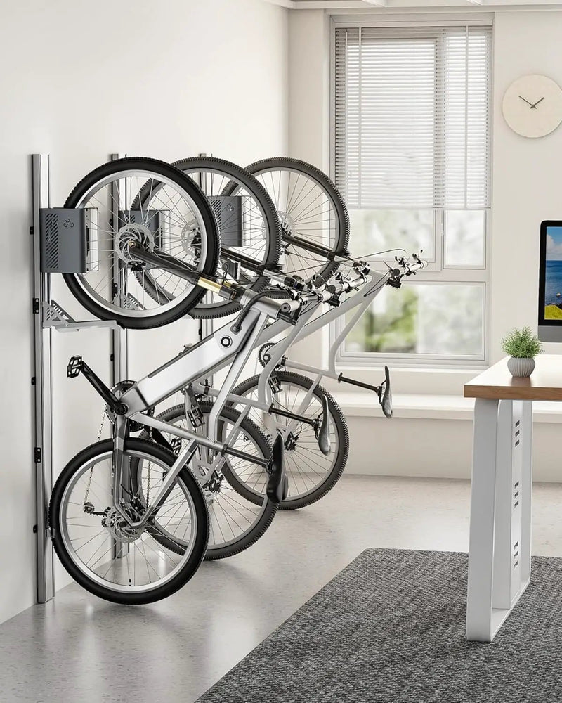 monTEK Automatic Lift EBike Rack – Fits 24-29" Tires, Heavy-Duty Vertical Wall Rack for Bicycles (Up to 71 lbs) - Effortless Lifting, Easy Install - Space-Saving Storage for Garage, Shed, SG by GreenHaven Gardens