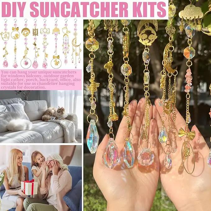WASTROYAL 420 Pcs DIY Suncatcher Making Supplies Kits for Adults Hanging Prism Sun Catcher with Crystals Rainbow Maker for Indoor Window Home Wedding Garden Christmas Decor (Rabbit) by GreenHaven Gardens