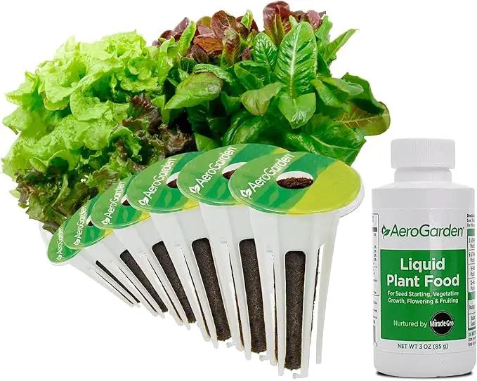 Miracle-Gro AeroGarden Indoor Gardening Seed Pod Kit, white by GreenHaven Gardens