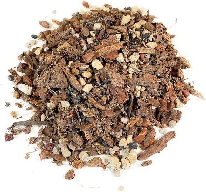 Molly's Orchid Mix - Premium Soilless Potting Mix for Orchids - Contains Bark, Coco Chips, Akadama, Pumice, Lava Rock, 11 Liters by GreenHaven Gardens