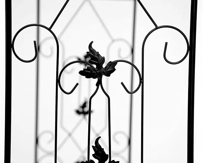 Steel Garden Arch, 8'1" High x 4'2" Wide, Garden Arbor for Various Climbing Plant, Outdoor Garden Lawn Backyard by GreenHaven Gardens