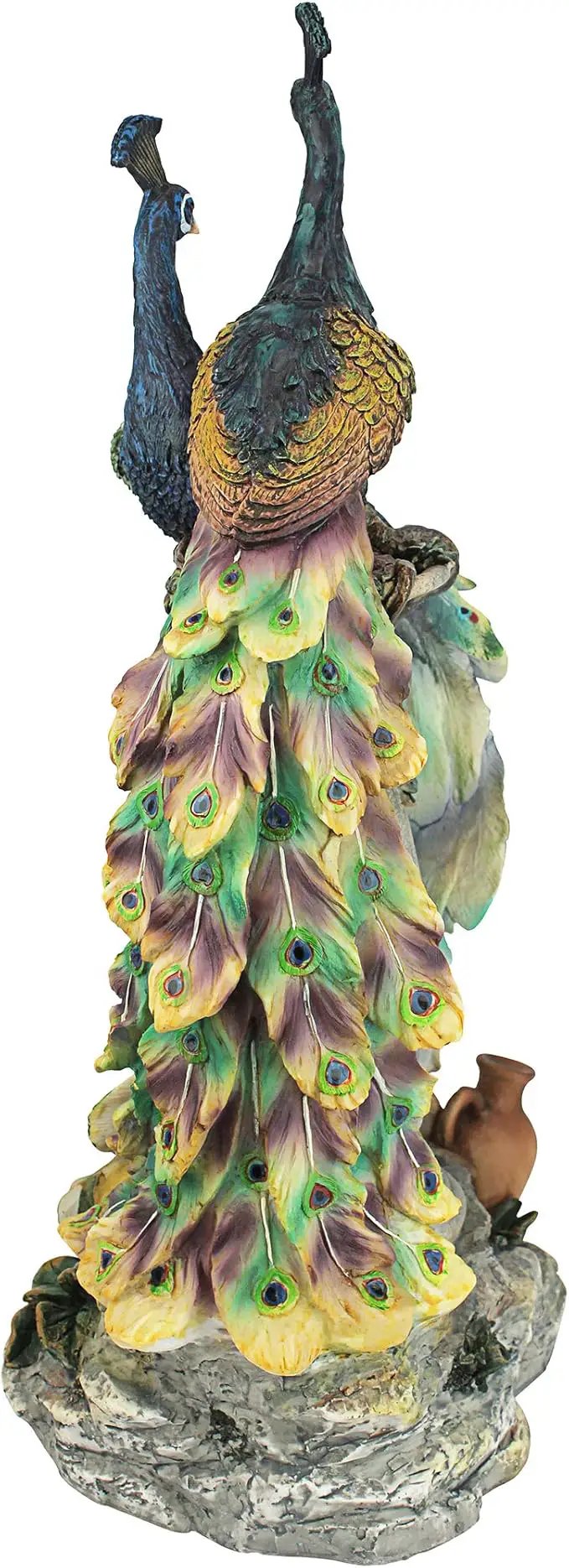 Design Toscano Peacocks in Paradise Statue by GreenHaven Gardens