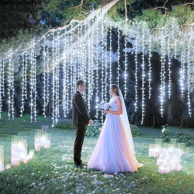 500 LED Christmas Lights Outdoor - 165FT Super Long Christmas String Lights 8 Modes Waterproof Plug in Fairy Lights with Timer Memory for Indoor Xmas Tree Holiday Party House Decorations, Cool White by GreenHaven Gardens