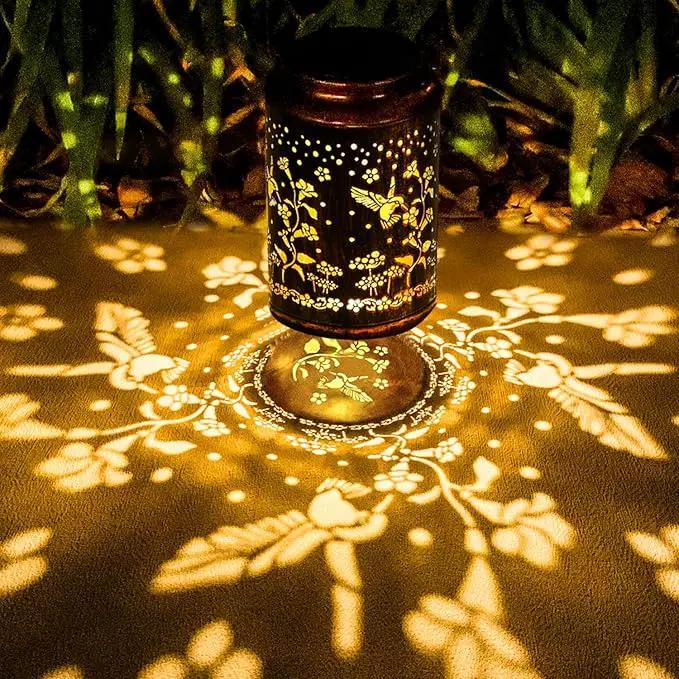 Lawn Ornaments Hummingbird Solar Lights Outdoor Decorative for Outside,Garden Decorations Birthday Retirement Gift for Women by GreenHaven Gardens