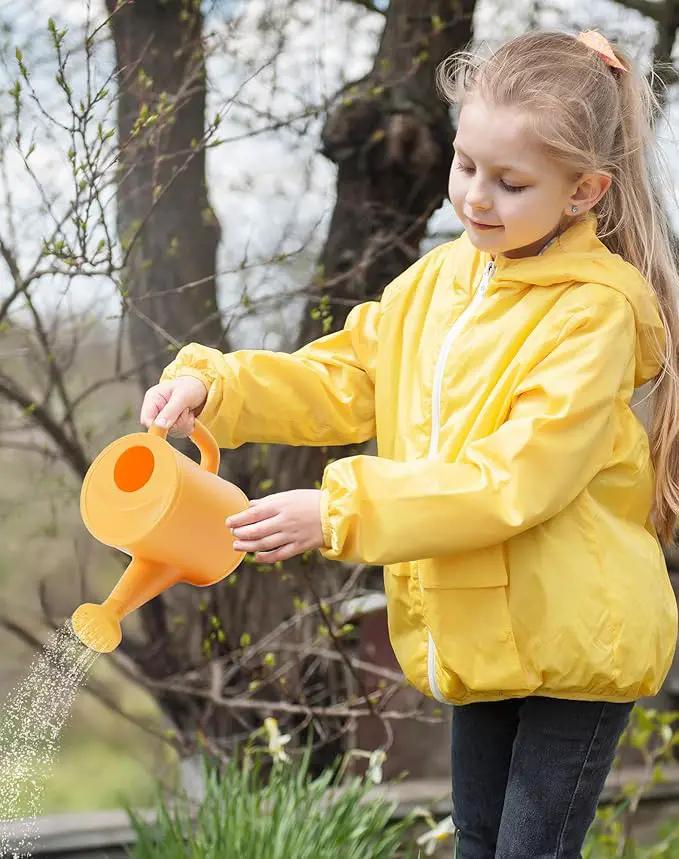 ROBUD Kid Gardening Set, Wooden Garden Tool for Kid, Garden Tool Kit with Tool Storage Bag, Apron, Gloves, Montessori Toys for Kids to be Closed to Nature, WRP25 by GreenHaven Gardens
