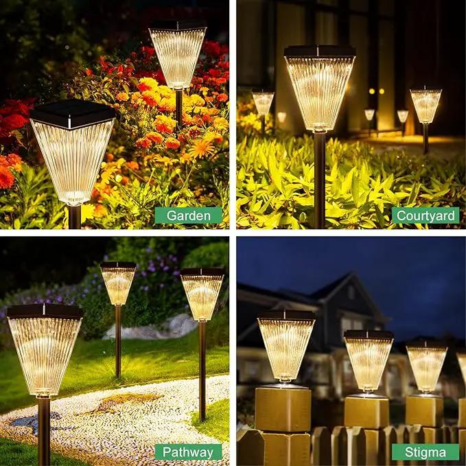 Solar Post Cap Lights 8 Pack Outdoor Waterproof Solar Fence Post Lights Sun Powered Pillar Lights Garden Decorative Yard Patio Walkway Pathway Lights by GreenHaven Gardens