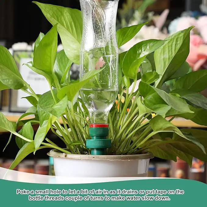 Terracotta Plant Watering Spikes Self to Use with Cola Bottles Houseplant Watering Stakes Automatic Irrigation System(Terracotta,5 Pack) by GreenHaven Gardens