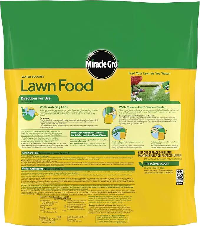 Miracle-Gro Water Soluble Lawn Food and Garden Feeder Bundle, Hose-End Feeding System for Lawns by GreenHaven Gardens