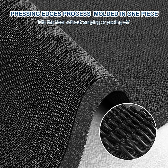 Custom Commercial Grade Floor Mat Doormat Entryway Area Rug Welcome Carpet for Business Home Indoor/Outdoor Non Slip Washable Durable by GreenHaven Gardens
