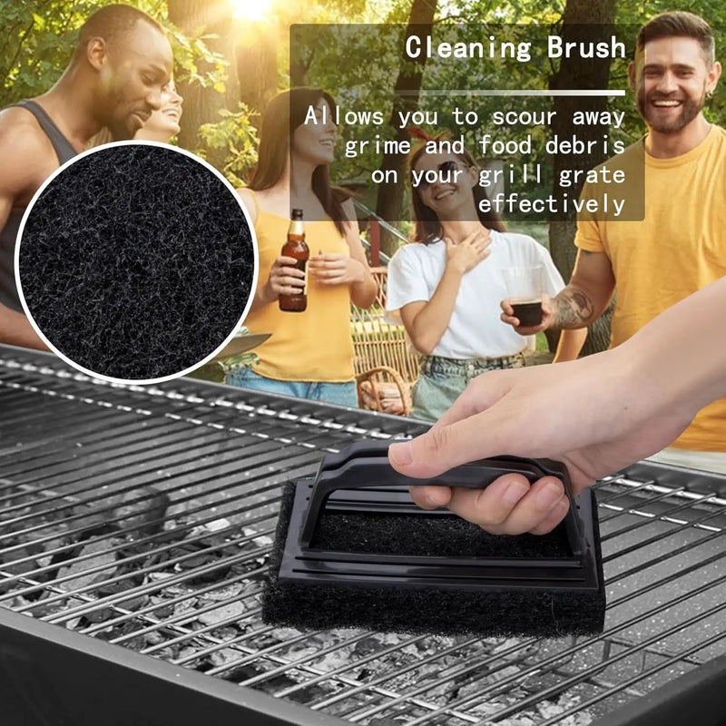 Supernal 45pcs Blackstone Griddle Accessories Upgraded-Griddle Accessories Flat Top Grill Tools for Camp Chef Griddle Cover Salt and Pepper Shakers Grill Black Tools Set Enlarged Spatula Gift Set by GreenHaven Gardens