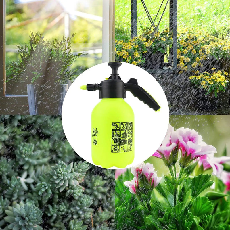 Sunnyglade Hand Held Garden Sprayer Portable Lawn Pressure Pump Sprayer Adjustable Nozzle Manual 1/2 Gallon by GreenHaven Gardens