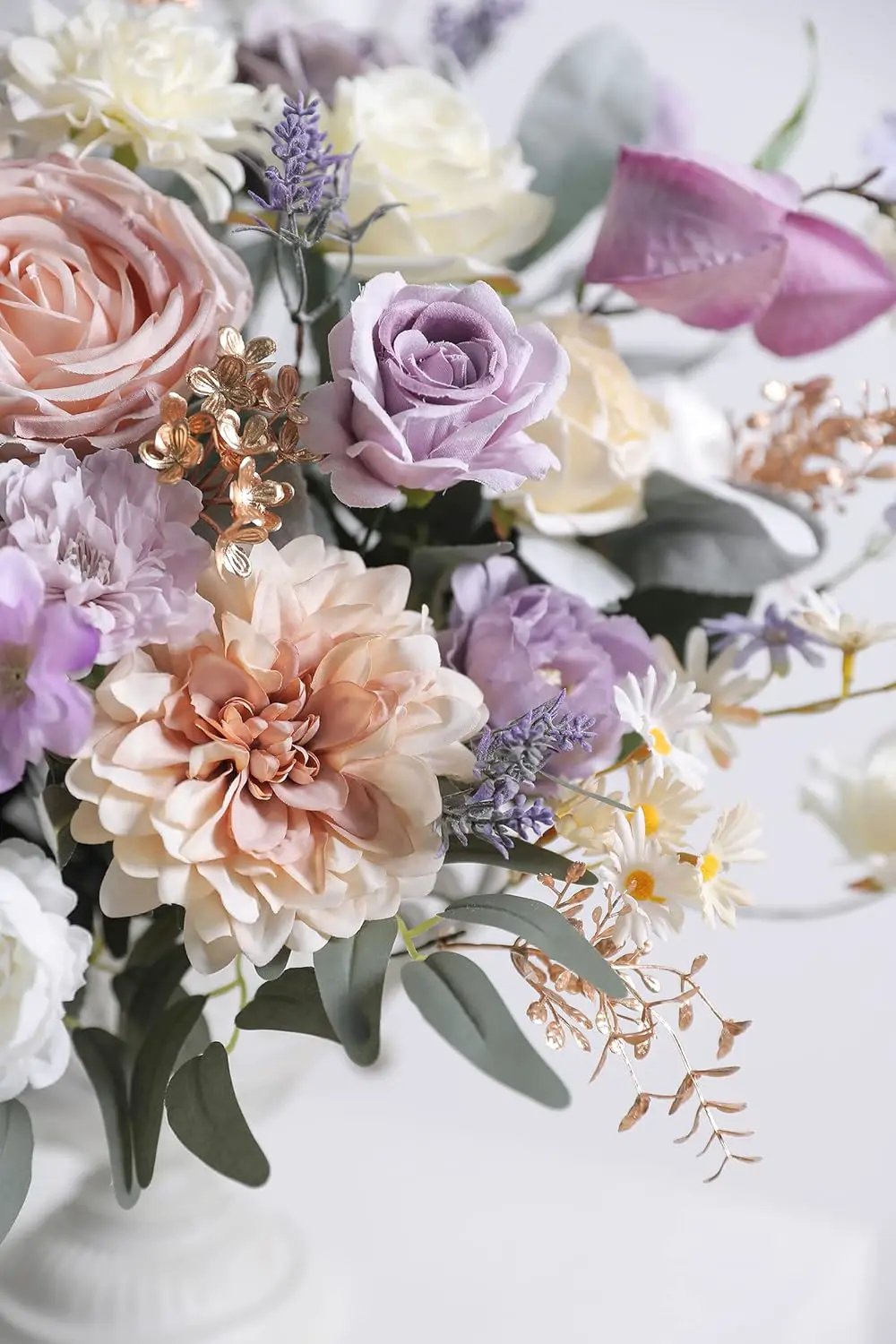 Artificial Flowers Combo for DIY Centerpieces Arrangements Wedding Bouquets Centerpieces Arrangements Party Baby Shower Home Decorations by GreenHaven Gardens