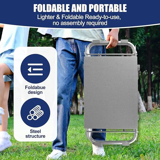 Garden Kneeler and Seat, Wider & Thicker Kneeling Pad Heavy Duty Foldable Garden Stool with Large Gardening Tool Pouch and Bag, Portable Garden Bench- Gardening Gifts for Women, Men, Seniors, Mom& Dad by GreenHaven Gardens