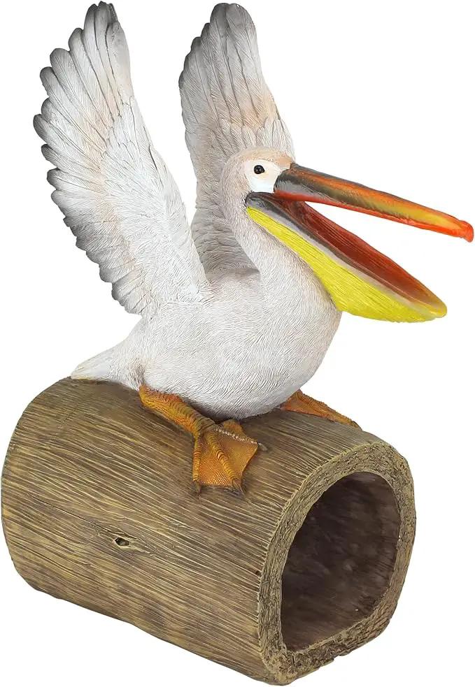 Design Toscano Splash The Pelican RAIN Gutter by GreenHaven Gardens