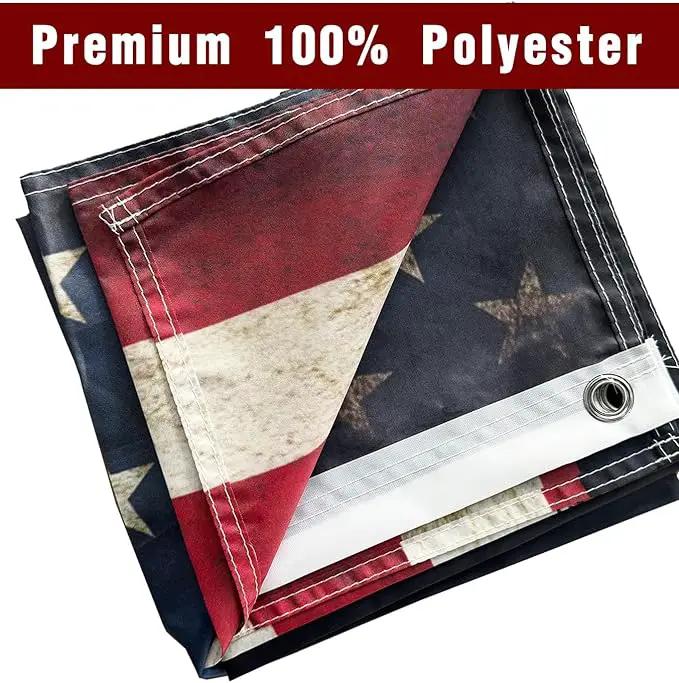 Amarica is Back Flag 3x5 Ft Double Sided Faith Over Fear Banner, Christian American Flags for Outside Christian Banners with Brass Grommets Outdoor House Decorations Flag by GreenHaven Gardens