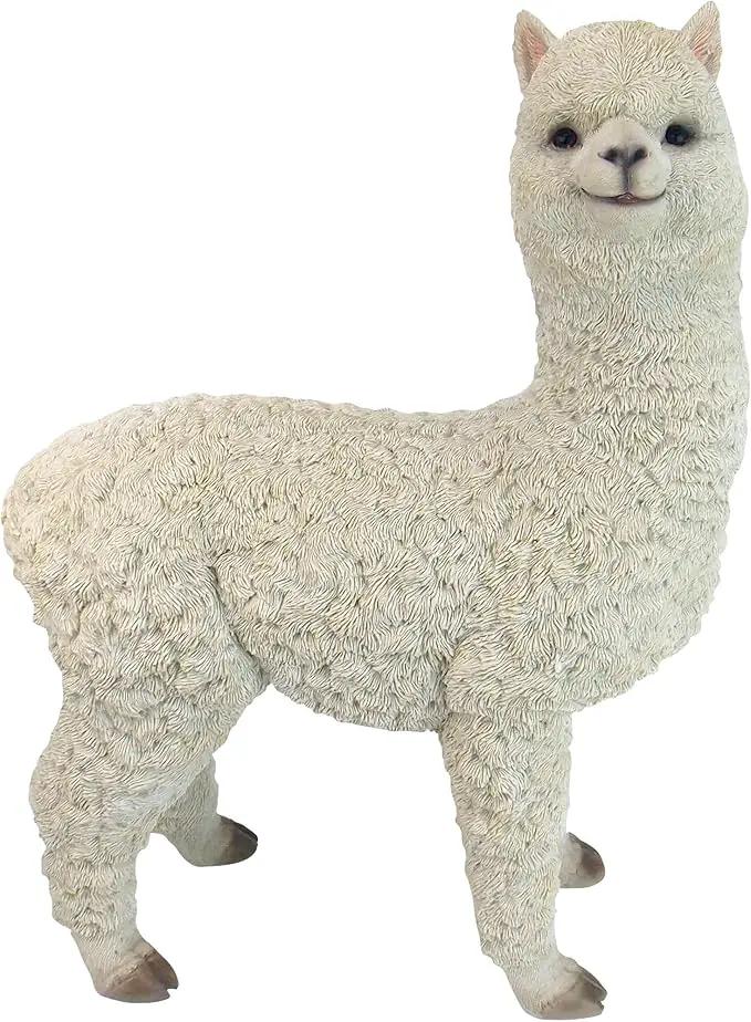 Design Toscano The Alpacalypse of Alpaca Garden Statues: Medium by GreenHaven Gardens