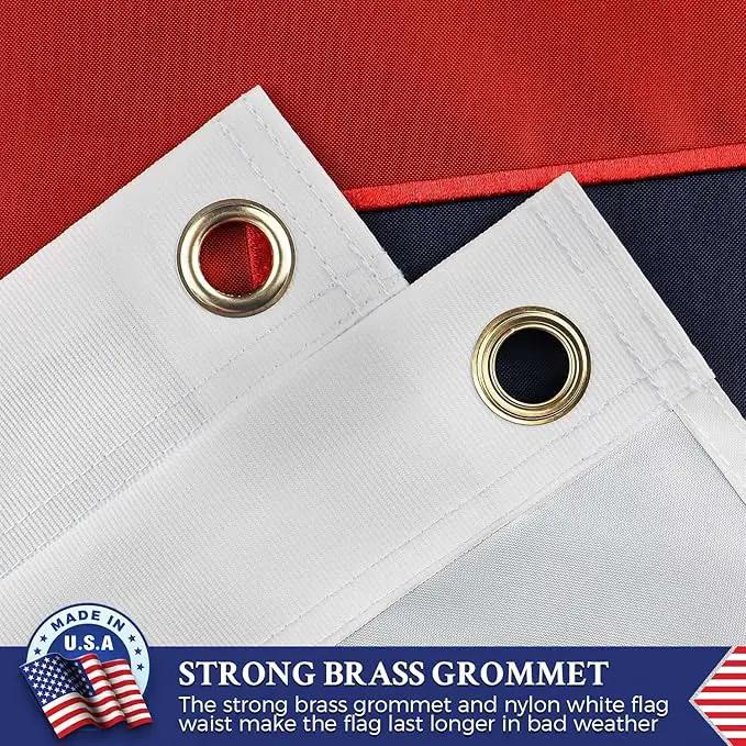 Christian Flag 4x6 Outdoor in USA Embroidered,Heavy Duty Nylon,Sewn Stripes, Stronger Brass Grommets,Christianity Easter Day,Jesus Flags Flags Perfect for Outside by GreenHaven Gardens