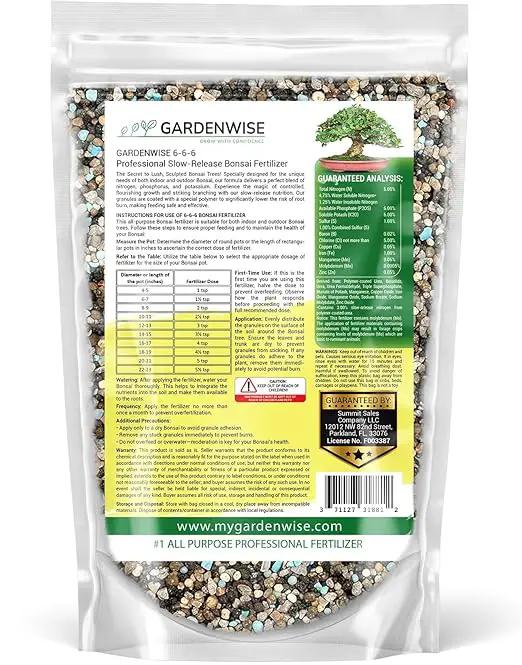 Bonsai Fertilizer Pellets – Slow-Release Bonsai Tree Fertilizer & Food for Compact Growth, Dense Branching & Healthy Roots | Ideal for All Bonsai & Money Tree (7 OZ) by GreenHaven Gardens