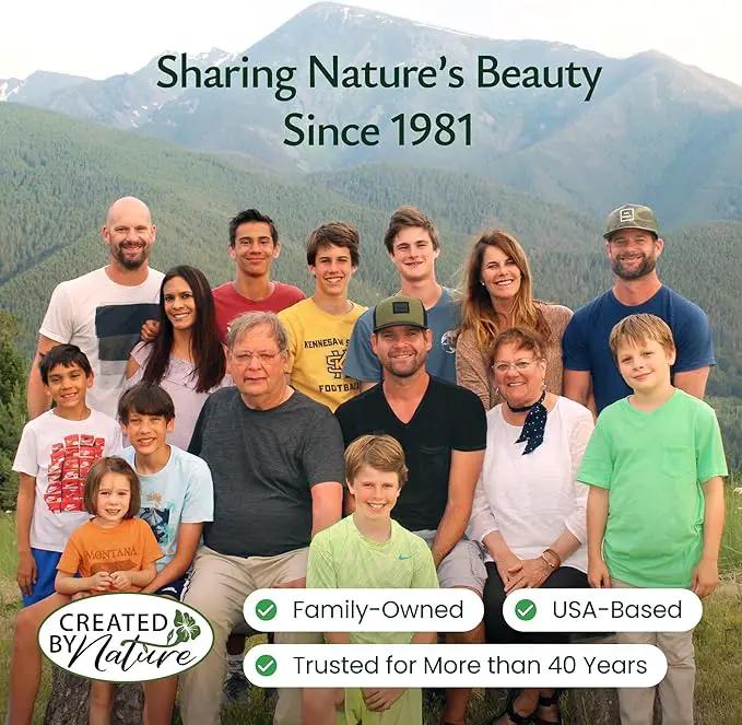 Created By Nature Bee & Butterfly Wildflower Seed Mix, 16 Varieties, 30,000 Seeds by GreenHaven Gardens