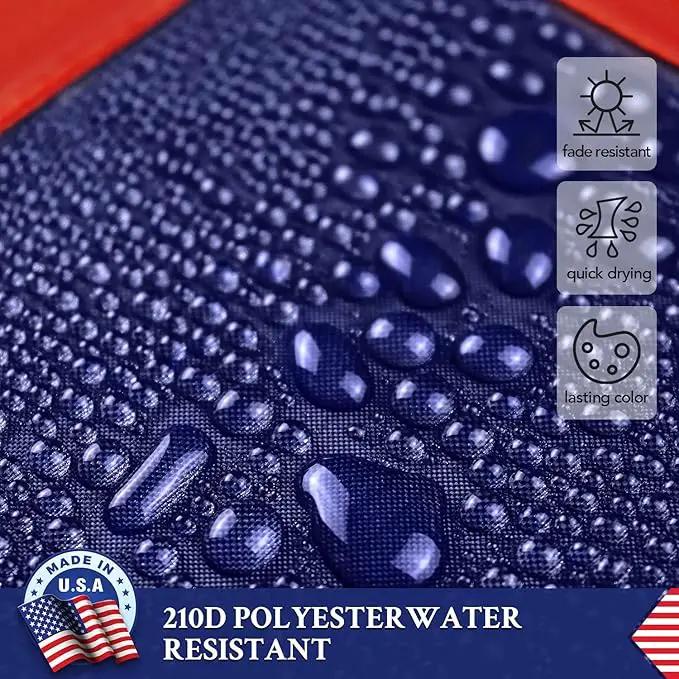 Christian Flag 4x6 Outdoor in USA Embroidered,Heavy Duty Nylon,Sewn Stripes, Stronger Brass Grommets,Christianity Easter Day,Jesus Flags Flags Perfect for Outside by GreenHaven Gardens