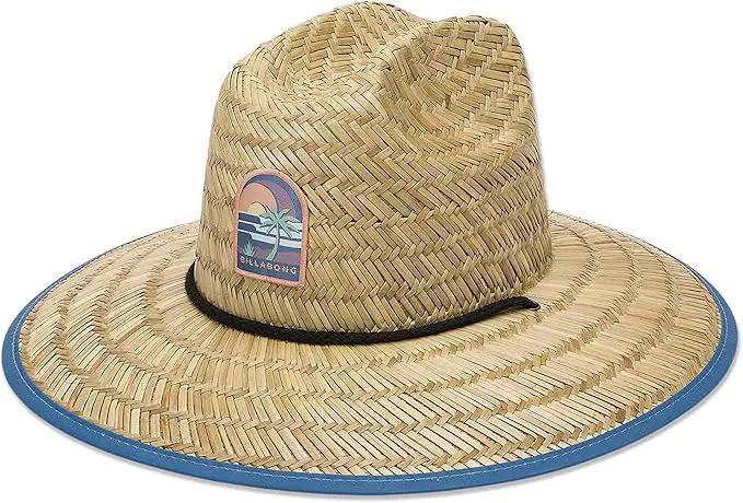 Billabong Men's Wide Brim Sun Straw Hat by GreenHaven Gardens