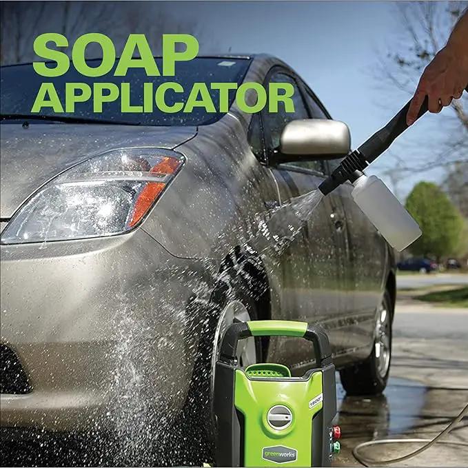 Greenworks 1500 PSI 1.2 GPM Pressure Washer (Upright Hand-Carry) PWMA Certified by GreenHaven Gardens