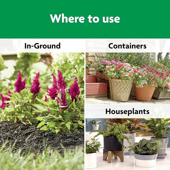 Miracle-Gro Shake 'N Feed All Purpose Plant Food, For In-Ground and Container Plants, Feeds for up to 3 Months, 8 lbs. by GreenHaven Gardens