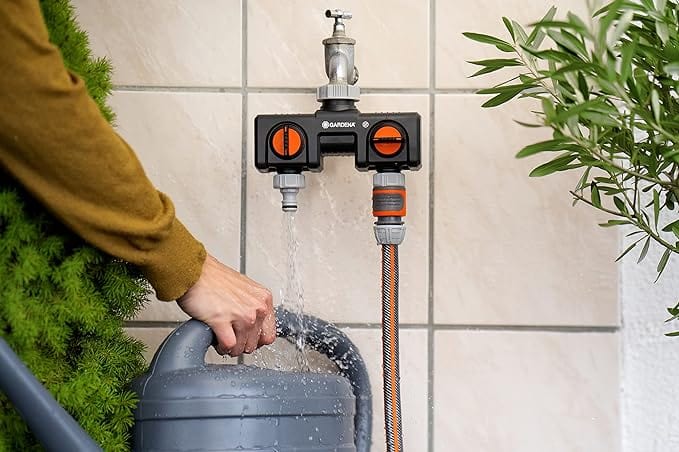 GARDENA Two-Way Faucet Adapter, photo 3 of 3