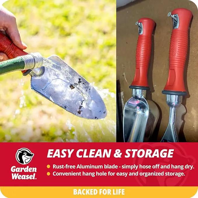 Garden Weasel Garden Trowel | Plant, Dig and Cultivate | Planting and Gardening Hand Digging Tool, Heavy Duty Trowel, Mini Gardening Shovel | 91365 by GreenHaven Gardens