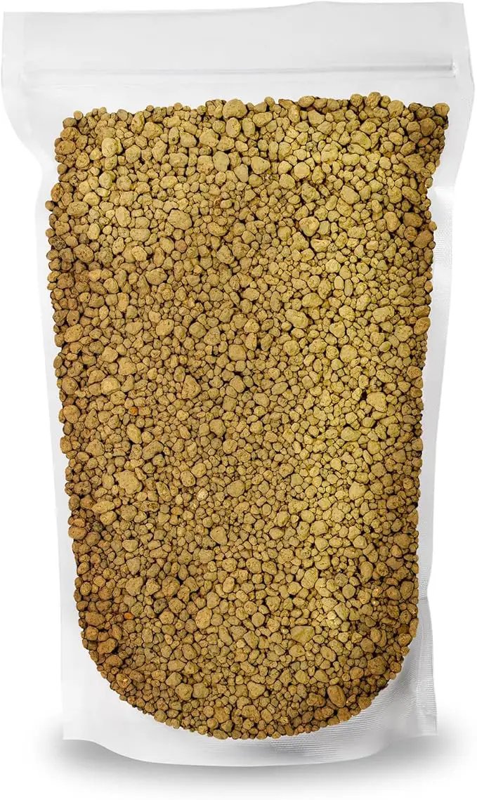 Japanese Hyuga Pumice - Premium Additive for Orchid & Bonsai Tree Soil |Professional Imported Sifted and Ready to Use (2 Quart Bag) by GreenHaven Gardens