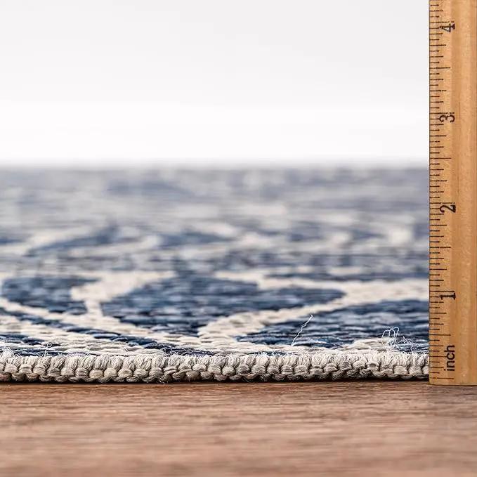 Keen Home Design Terrace Outdoor Area Rug - 9x12 Washable Indoor/Outdoor Rug for Patio, Kitchen, Balcony, Beach, Garden, Deck and Porch, Size: 8'10"x12' by GreenHaven Gardens