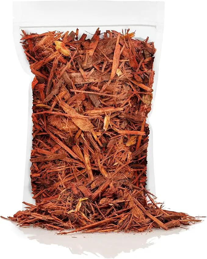 Premium Red Mulch Cover - Enhance Your Landscape with Vibrant Color and Nutrient-Rich Benefits - 1 Quart