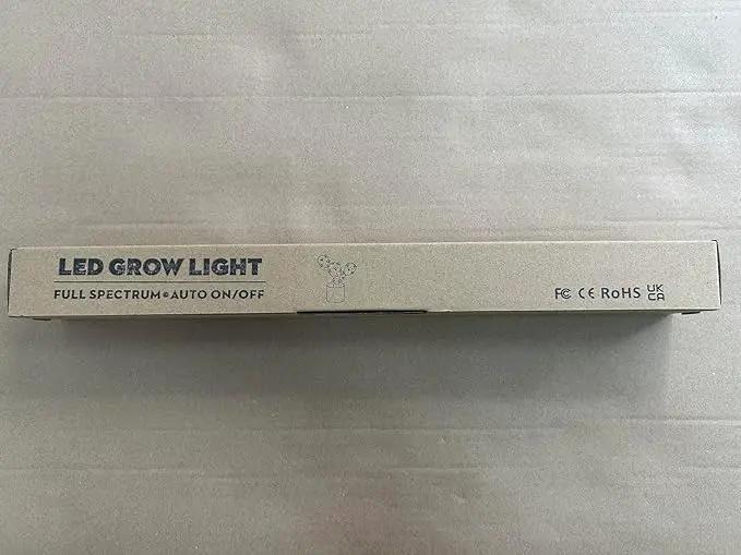 Wiaxulay Grow Lights for Indoor Plants, Full Spectrum 6000K Plant Light for Indoor Plants, LED Grow Light Strips with Auto Timer 6/12/16Hrs, 5 Dimmable Levels, 3 Switch Modes for Hydroponics Seedling by GreenHaven Gardens