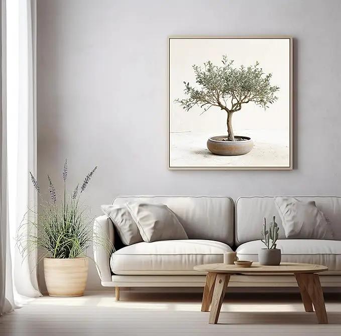 Artificial Plant 35in(1pack) Tall Artificial Lavender Plant,Faux Plants Indoor Home Decorative Artificial Plants & Flowers in Pot Fake Plant, House Plant Indoor by GreenHaven Gardens