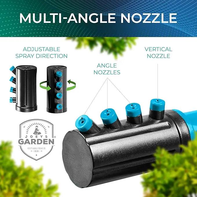 Joeys Sprinkler for Yard, Rotating Garden Sprinkler for Large Area Coverage, Lawn and Yard Sprinklers (Blue) by GreenHaven Gardens