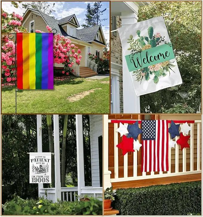 Please Be Patients I'm From The 1900s Garden Flags Funny Banners For Porch by GreenHaven Gardens