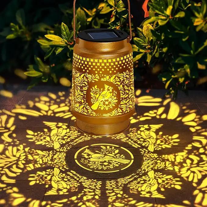 TEDOF Solar Lanterns Outdoor Waterproof,Cardinal Solar Lights Garden Decor Gifts for Mom Women Grandma Decoration Outside for Yard, Patio,Backyard,Porch by GreenHaven Gardens