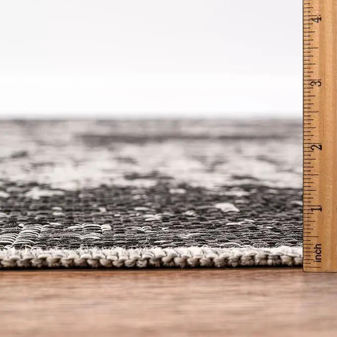 Keen Home Design Terrace Outdoor Area Rug - 5x8 Washable Indoor/Outdoor Rug for Patio, Kitchen, Balcony, Beach, Garden, Deck and Porch, Size: 5'3"x7'7" by GreenHaven Gardens