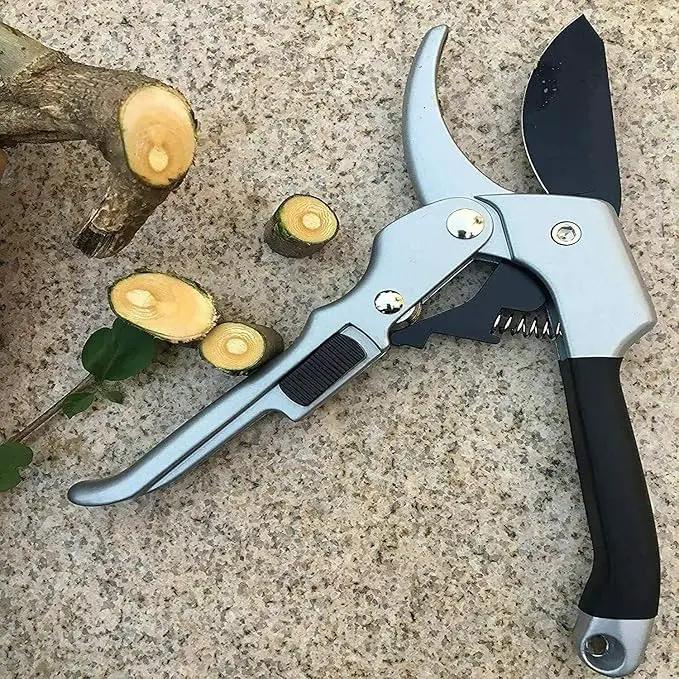 Garden clippers, premium Germany pruners, Work 3 times easier, professional pruning shears, cutting rose, flower, hedge, stem, tree, Sharp gardening scissors, Arthritis weak hand snips (Japanese-1, 1) by GreenHaven Gardens