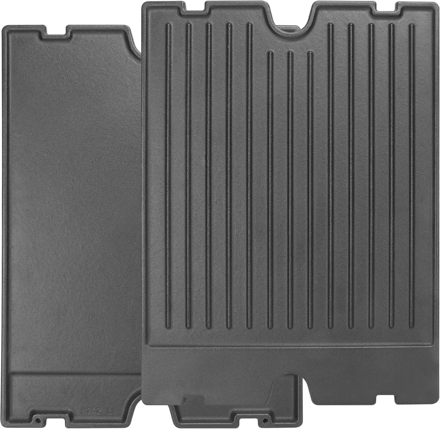 2-in-1 Reversible 17.48” x 12.48” Pre-Seasoned 11242 Cast Iron Griddle for Broil King Baron, Crown, Crown Pellet Series Grill, Flat Griddle Top Plate for Gas Stove/Charcoal/Electric/Propane/Gas Grill by GreenHaven Gardens