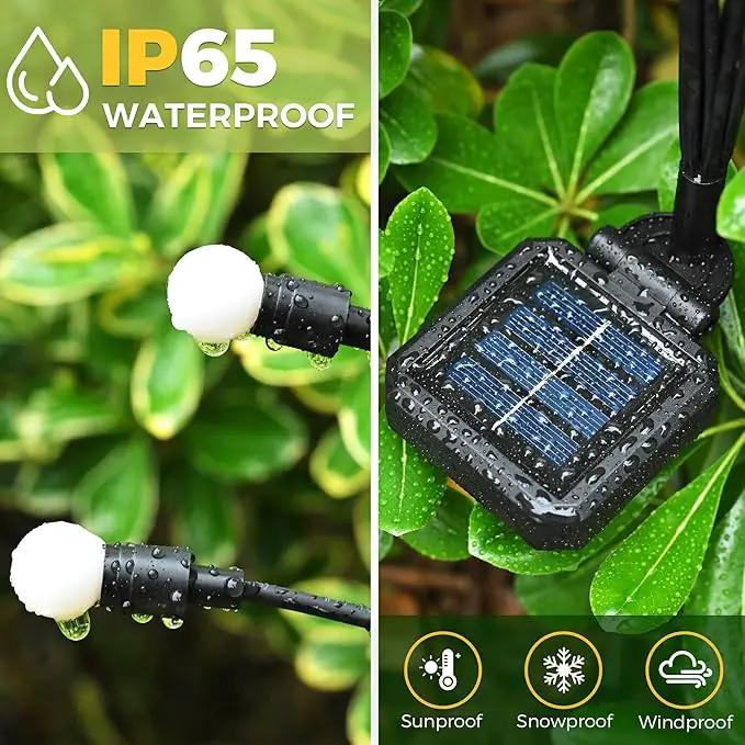 Solar Garden Lights, 20 LED Firefly Garden Lights Solar Outdoor, Solar Lights for Outside Sway by Wind,Solar Lights Outdoor Waterproof for Christmas Yard Patio Pathway Decoration (2 Pack) by GreenHaven Gardens