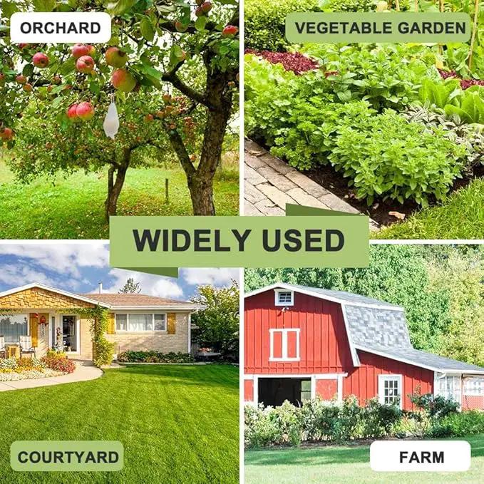Deer Repellent, Rabbit Repellent Outdoor, Deer Deterrent for Plants, Keep Rabbits Out of Backyard, Deer and Rabbit Repellant, Deer Repellant Balls for Flowers Shrubs & Trees-8 Packs by GreenHaven Gardens
