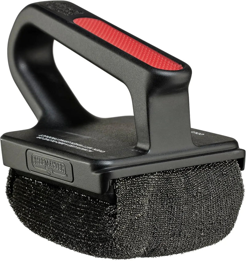 Chef Master Grill Brush Bristle Free Powered by ScrubDaddy, Steam Clean Grill Brush for Blackstone Grill, Flat Top Griddle & Skillet, Porcelain, Weber Gas, Charcoal Grill for Diner & Restaurant -90016 by GreenHaven Gardens