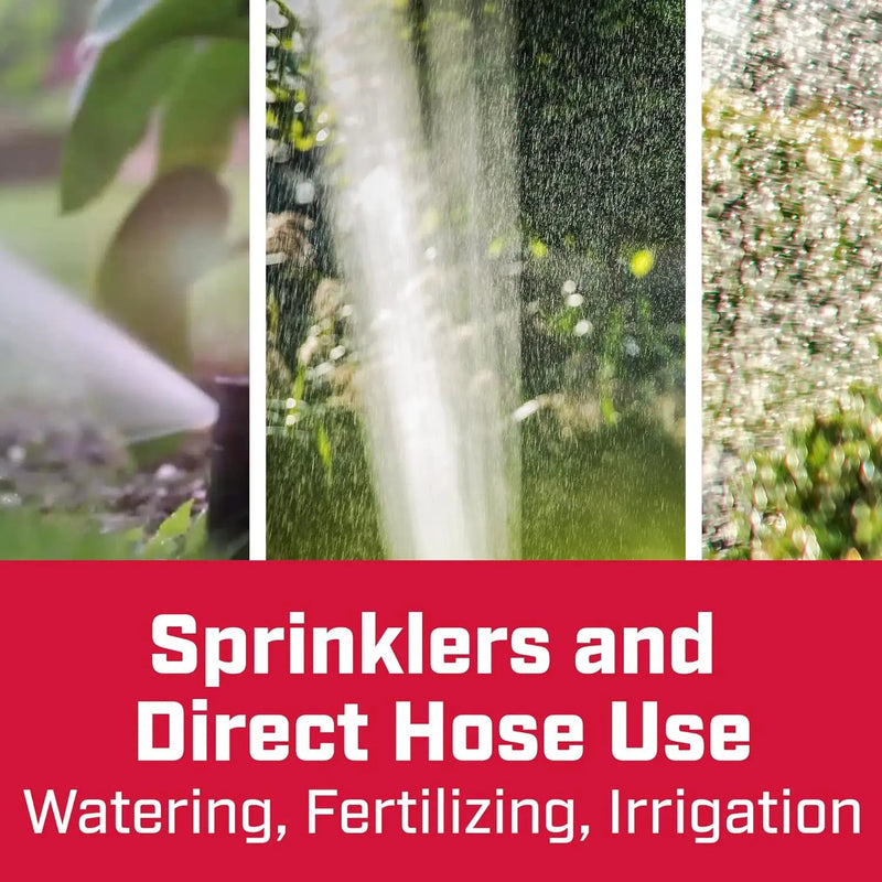 Chapin 4710 1-Gallon HydroFeed in-Line Fertilizing Injection System for Sprinklers and Direct Hose Use, 1-Pack, Translucent White by GreenHaven Gardens