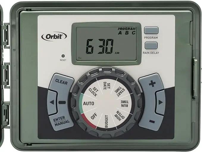 Orbit 57900 12-Station Outdoor Swing Panel Sprinkler System Timer by GreenHaven Gardens