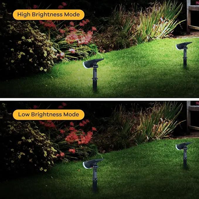 Linkind StarRayS Solar Lights Outdoor, Bright Solar Spot Lights Outdoor, IP67 Waterproof Spotlights for Garden, Yard, Landscape, Walkway, Daylight, 6 Pack by GreenHaven Gardens