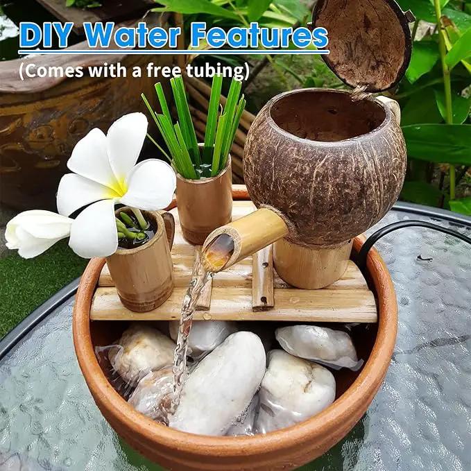 POPOSOAP Solar Water Fountain Pump for Bird Bath, 6W Outdoor Solar Bird Bath Fountain Pump with DIY Tubing for Bird Bath, Ponds, Garden and Fish Tank by GreenHaven Gardens