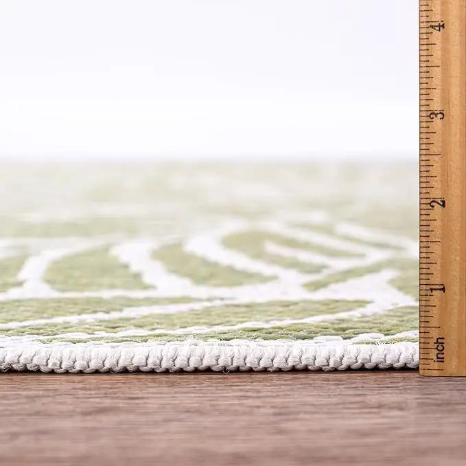 Keen Home Design Terrace Outdoor Area Rug - 8x10 Washable Indoor/Outdoor Rug for Patio, Kitchen, Balcony, Beach, Garden, Deck and Porch, Size: 7'7"x10' by GreenHaven Gardens