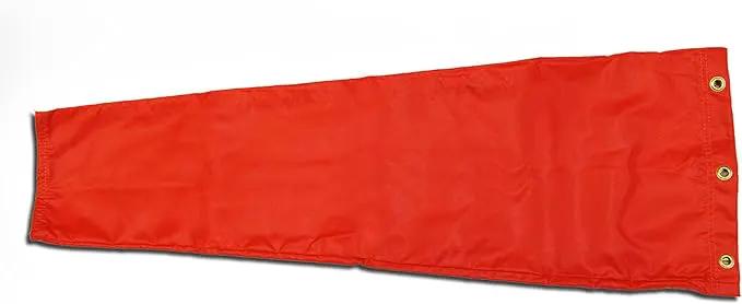 8" X 36" Orange Windsock and 8" Ball Bearing Frame USA Made by GreenHaven Gardens