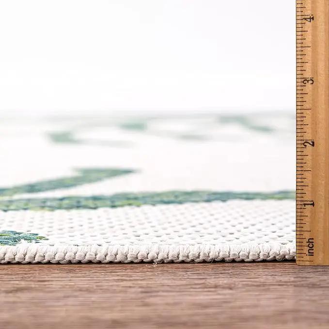 Keen Home Design Terrace Outdoor Area Rug - 10x14 Washable Indoor/Outdoor Rug for Patio, Kitchen, Balcony, Beach, Garden, Deck and Porch, Size: 10'x14' by GreenHaven Gardens